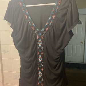 Maurice’s top, size xxl, only worn a few times.